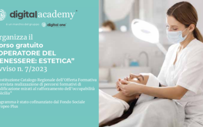 Avviso n. 7/2023 – Corso Gratuito “Operatore del Benessere: Estetica”