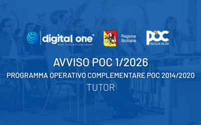 Avviso POC 1/2026 – Programma Operativo Complementare POC 2014/2020 – TUTOR